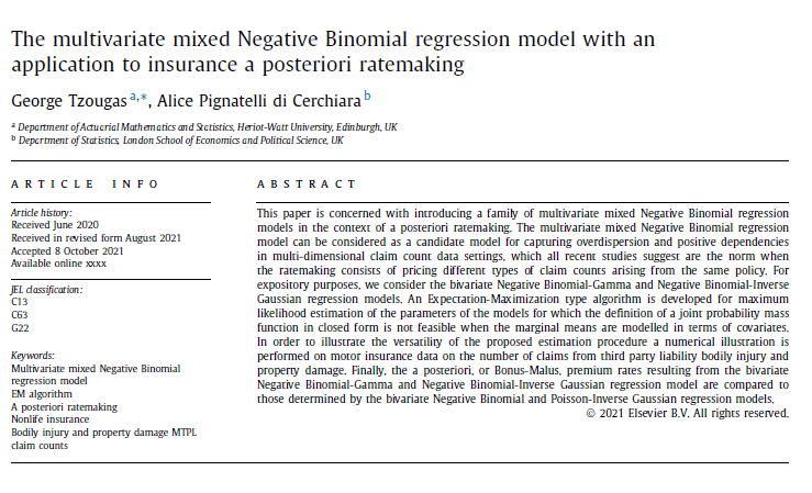 The multivariate mixed Negative Binomial regression model