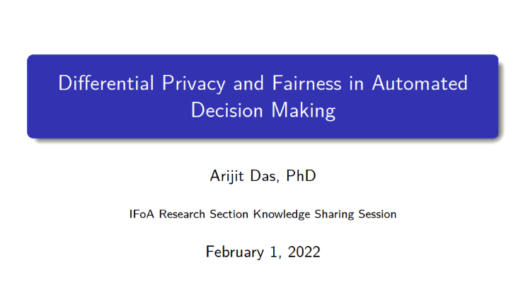 Differential Privacy and Fairness in Machine Learning